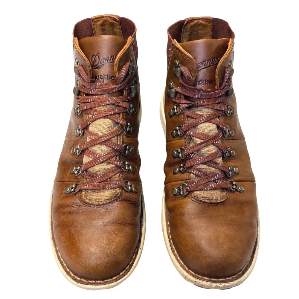 Danner Vertigo 917 Gold Rush Boots Men 10 Brown Leather Huckberry Gore-Tex 32387